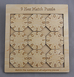 9 Hex Match Puzzle