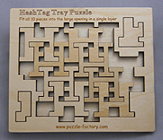 Hashtag Tray Puzzle